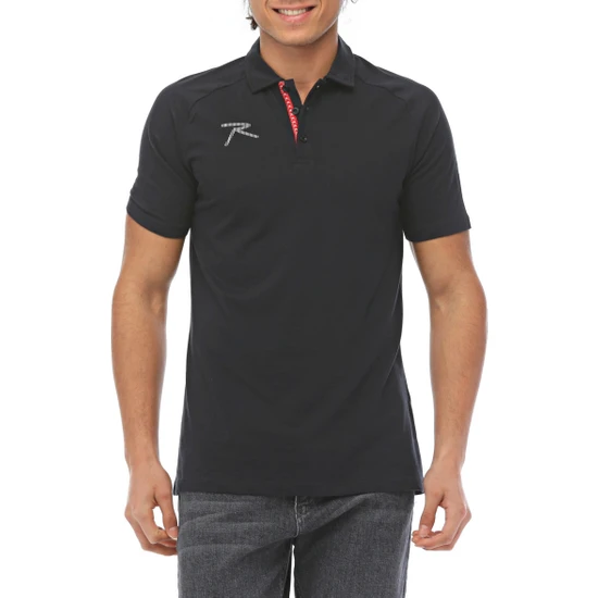 Raru Erkek Polo Pike T-Shirt Spero Lacivert