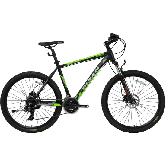 Bisan Mtx 7050 Md 27.5 Jant 21 Vites Dağ Bisikleti Siyah-Yeşil