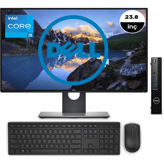 Dell Optiplex 300MFF Intel I5 12500T 8gb 512GB SSD Freedos 23.8 Mon ...