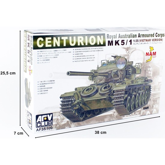 AFV CLUB CENTURION Mk5/1 4RTR Berlin AF35328 Panzer Militär