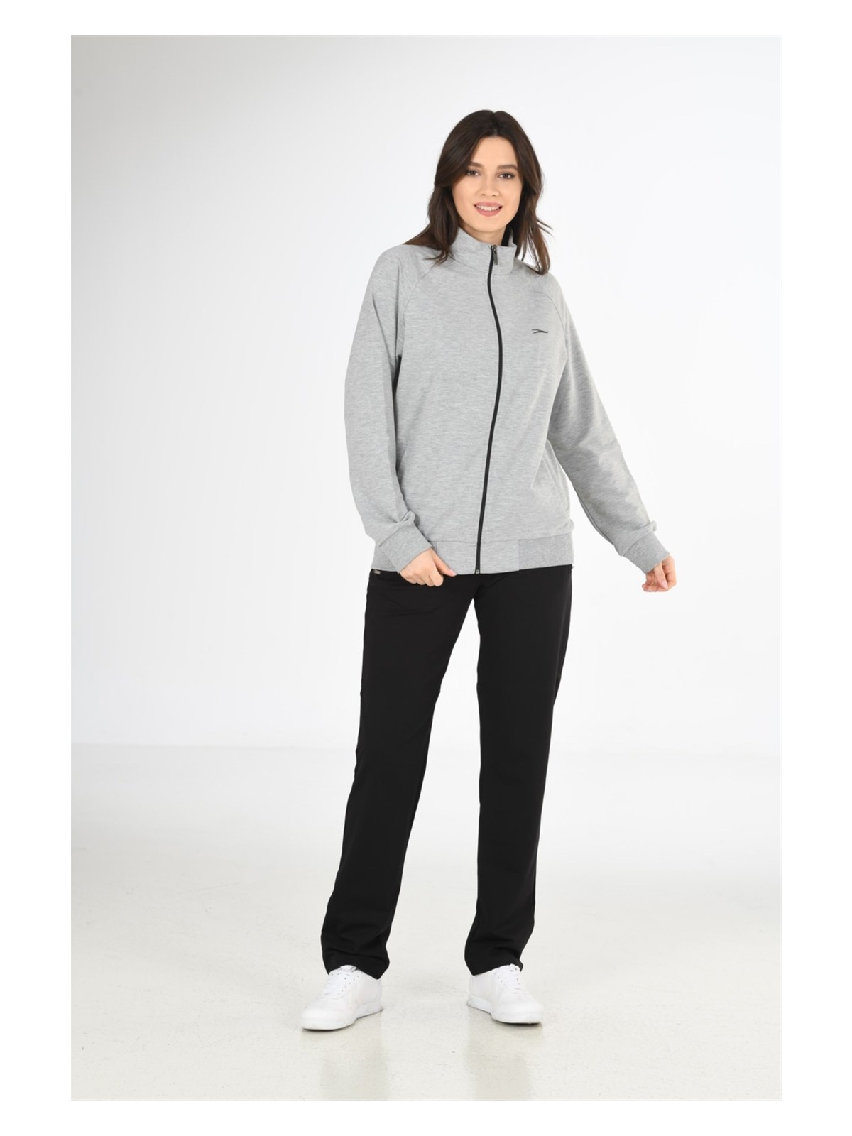 Trendhill Büyük Beden Pamuklu Bayan Eşofman Takımı 201836 - Görsel 4