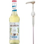 Monin Şekersiz Vanilya 700 ml Premium Lezzetli Aroma Şurup Kahve Tarifleri İçin