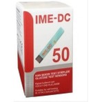 Ime-Dc 50 Adet Kan Şeker Ölçüm Strip Çubuğu Profesyonel Kalite ve Medikal Standartlara Uygun