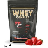 911 Pro Nutrition Whey Protein Complex 9'lu Çilek Aromalı 33GR