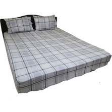 Bilgem Tekstil Lastikli Çarşaf Flanel Fited SET Yastık Kılıflı