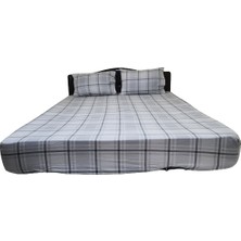 Bilgem Tekstil Lastikli Çarşaf Flanel Fited SET Yastık Kılıflı