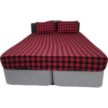 Bilgem Tekstil Lastikli Çarşaf Flanel Fited SET180*200+2 Adet Yastık Kılıfı