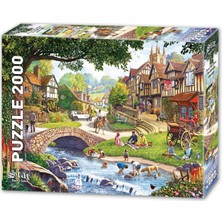 Star Oyun Dere Köyünde Yaz 2000 Parça Puzzle