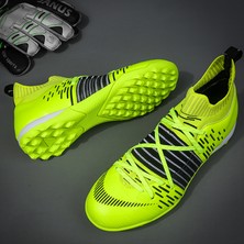 BH09H699G2 Yeşil Erkek Sivri Futbol Ayakkabıları Spor Ayakkabılar Kaymaz ve Aşınma Direnci Gündelik Ayakkabılar (Yurt Dışından)