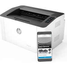 HP Laser 107wr WiFi Mono Lazer Yazıcı Dakikada 20 sayfaya kadar baskı hızı, Siyah Beyaz