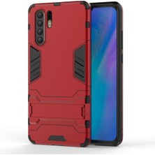 Xshine Huawei P30 Pro Için Uyumlu Telefon Kabı - Kırmızı (Yurt Dışından)