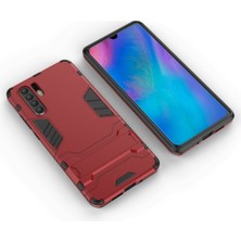 Xshine Huawei P30 Pro Için Uyumlu Telefon Kabı - Kırmızı (Yurt Dışından)