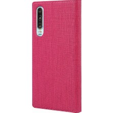 Xshine Huawei P30 Için Uyumlu Telefon Kabı - Koyu Pembe (Yurt Dışından)