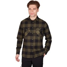 Alpinist Felder Erkek Ekose Outdoor Gömlek 2xl Beden Haki