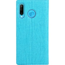 Xshine Huawei P30 Lite Için Uyumlu Telefon Kabı - Mavi (Yurt Dışından)