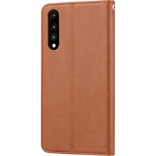 Xshine Huawei P30 Için Uyumlu Telefon Kabı - Kahverengi (Yurt Dışından)