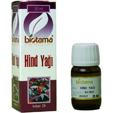 Biotama Hind Yağı 20 ml