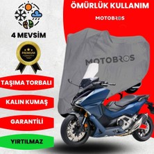 Motobros Honda Forza 250 Motosiklet Branda (En Kalın) Kumaş Ömürlük Kullanım