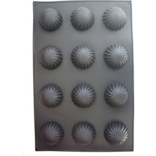 Pastry Planet Porsiyon Yarım Küre Desenli Silikon Pasta Kalıbı 40CM*60CM