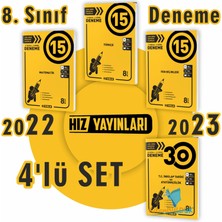 Hız Yayınları 8. Sınıf 4'lü Deneme Seti