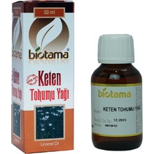 Biotama Keten Tohumu Yağı 50 ml