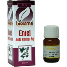 Biotama Doğal Entel Jojoba Saç Bakım Yağı 20 ML