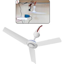 2IN1AC 110 V 220 V Dc 12 V Hız Sessiz Ev Yurdu Askı Fan Tavan Fanı Kamp Çadır Asılı Fan | USB Gadgets