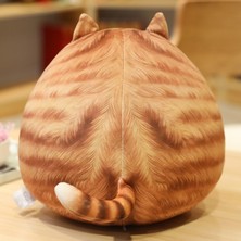 Xinh 50 cm Sevimli Kedi Peluş Oyuncak - Kahverengi (Yurt Dışından)