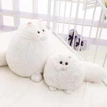 Xinh 30 cm Sevimli Karikatür Peluş Totoro Oyuncak - Beyaz (Yurt Dışından)