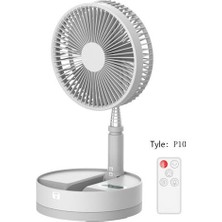 Mini Katlanır Teleskopik Fan USB Şarj Edilebilir Öğrenci Taşınabilir Küçük Elektrikli Yurdu Yatak Ofis Masaüstü Büyük Rüzgar Katlanır Fan | Hayranları