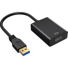 Hd 1080 P HDMI USB 3.0 Video Kablosu Adaptörü Dönüştürücü Bilgisayar Hdtv LCD Tv Için(Yurt Dışından)