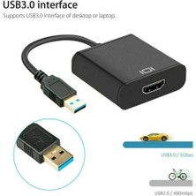 Hd 1080 P HDMI USB 3.0 Video Kablosu Adaptörü Dönüştürücü Bilgisayar Hdtv LCD Tv Için(Yurt Dışından)