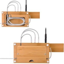 Çoklu USB Portları Şarj Dock Standı Station Bambu Baz Şarj Tutucu Apple Watch Için Iwatch Için iPhone Bambu 3 USB Bağlantı Noktaları | Telefon Sahipleri ve standları (Abd Fişi)