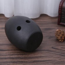 8 Delik Ocarina Siyah Kil Xun Müzikal Enstrüman Çocuklar Için Başlangıç Hediyesi | Ocarina(Yurt Dışından)