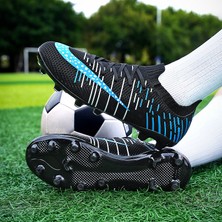 Erkekler Futbol Ayakkabıları Futbol Kramponları Eğitim Açık Ag Çim Kaymaz Yükseklik Ayak Bileği Rahat Sneakers