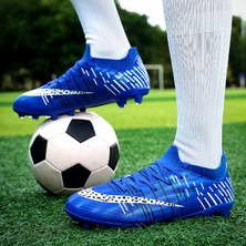 Erkekler Futbol Ayakkabıları Futbol Kramponları Eğitim Açık Ag Çim Kaymaz Yükseklik Ayak Bileği Rahat Sneakers