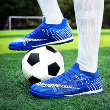 Erkekler Futbol Ayakkabıları Futbol Kramponları Eğitim Açık Tf Çim Kaymaz Yükseklik Ayak Bileği Rahat Sneakers