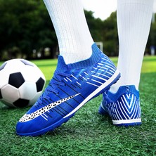 Erkekler Futbol Ayakkabıları Futbol Kramponları Eğitim Açık Tf Çim Kaymaz Yükseklik Ayak Bileği Rahat Sneakers