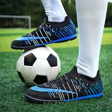 Erkekler Futbol Ayakkabıları Futbol Kramponları Eğitim Açık Tf Çim Kaymaz Yükseklik Ayak Bileği Rahat Sneakers