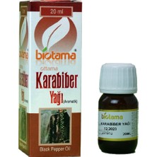 Biotama Karabiber Yağı 20 ml