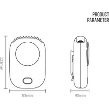 Yaz Hava Soğutucu Asılı Boyun Fan USB Şarj Edilebilir Taşınabilir Hava Soğutma Fanı Güçlü Rüzgarlı Tembel Açık Spor Bladess Fan | Hayranları (Pembe)