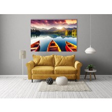 Bestablo Göl Manzarası Kanvas Tablo