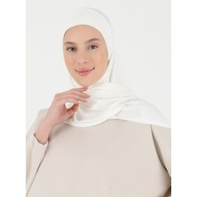 Ecardin Viskon Scarfs - Krem - Ecardin