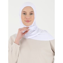Ecardin Viskon Scarfs - Beyaz - Ecardin