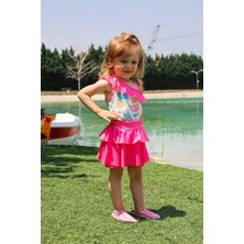 Marina Fuşya Çocuk Mayo K2206