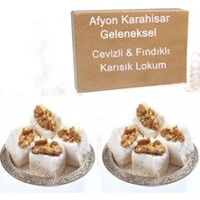 Geldi Hemen Cevizli & Fındıklı Karısık Lokum 750 gr Afyonkarahisar