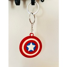 Figurearth Captain America Anahtarlık