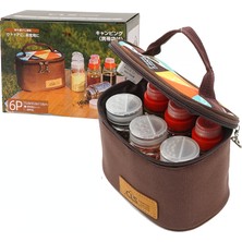 Mom Home Mini Baharat Şişe Seti 6 Parçalı Set (Yurt Dışından)