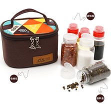 Mom Home Mini Baharat Şişe Seti 6 Parçalı Set (Yurt Dışından)