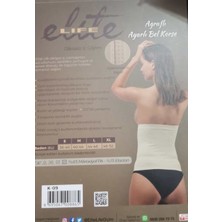 Elite Life Agraflı Bel Korse M Beden Beyaz